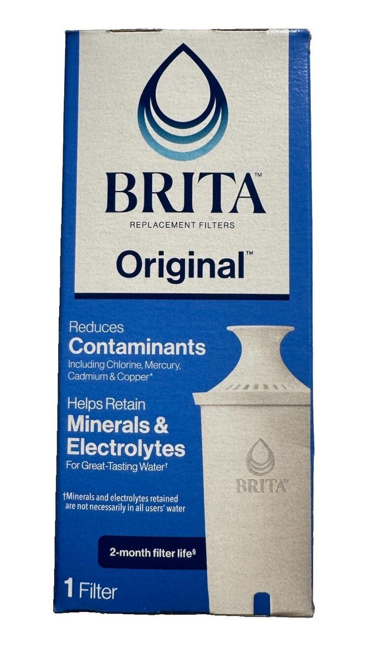 Brita Original Replacement Water Filter OB03 Pitcher Dispenser 1 Pack 40 Gallon